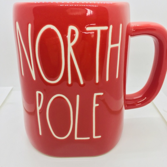 Christmas North Pole Rae Dunn Red Mug - Picture 3 of 7